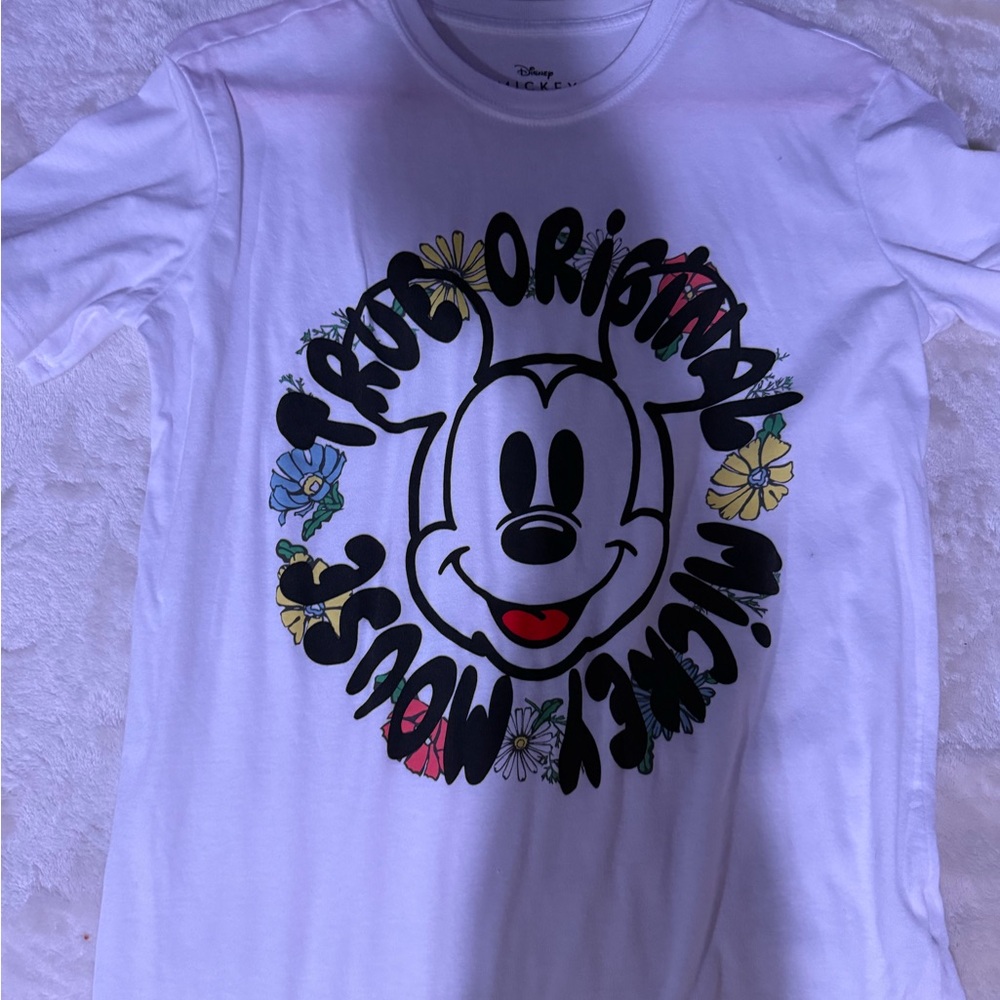 Disney True Original Mickey Mouse Kids T-Shirt - White